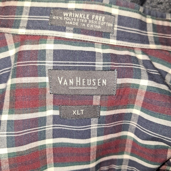 Van Heusen men's XLT button-down blouse - Picture 6 of 6